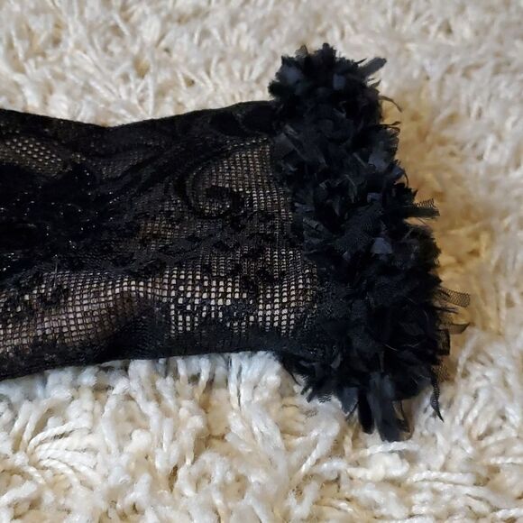 VINTAGE Blutique Black Beaded Jacket - Picture 10 of 11